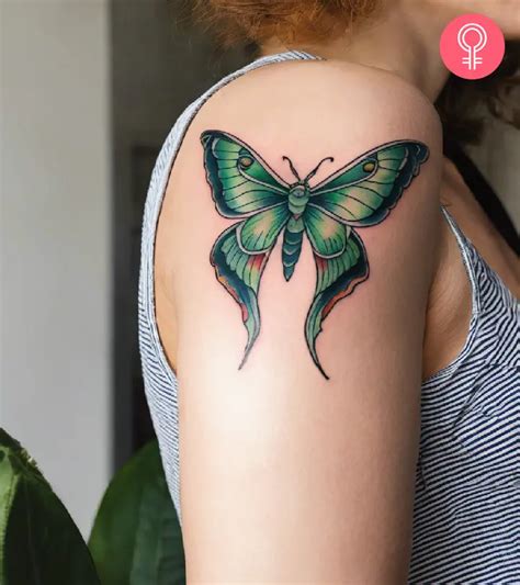 8 Stunning Luna Moth Tattoos: Timeless Beauty In Ink